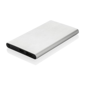 4.000mAh Type-C Powerbank aus RCS recyeltem ABS & Aluminium, blau - Reklamnepredmety