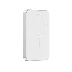 Urban Vitamin Malibu 5.000mAh Powerbank aus RCS Plastik/Alu, silber - Reklamnepredmety