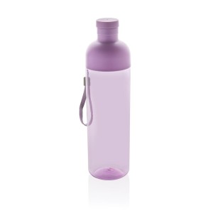Impact auslaufsichere Wasserflasche aus RCS recyc. PET 600ml, lila - Reklamnepredmety