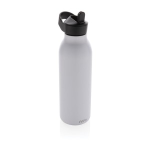 Avira Ara RCS Re-Steel Fliptop Wasserflasche 500ml, weiß - Reklamnepredmety