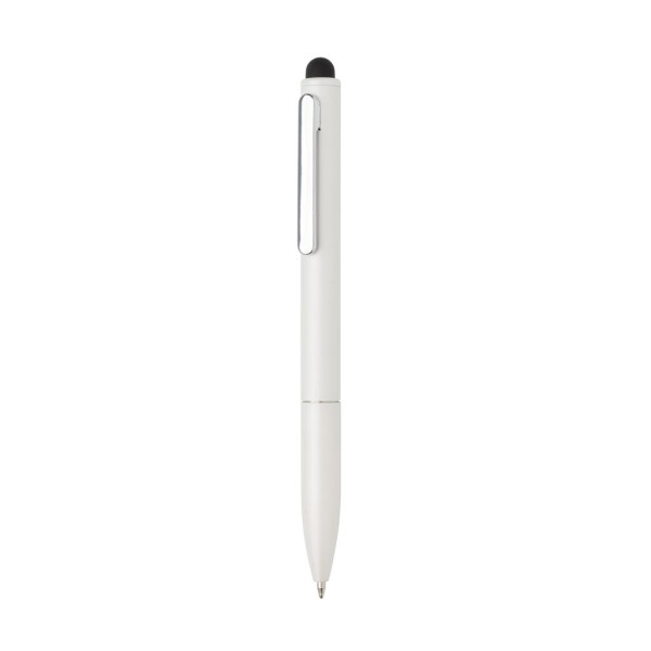 Kymi Stift mit Stylus aus RCS recyceltem Aluminum, Königsblau