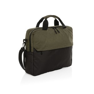 Kazu AWARE™ 15,6" RPET Laptop-Tasche, grün - Reklamnepredmety