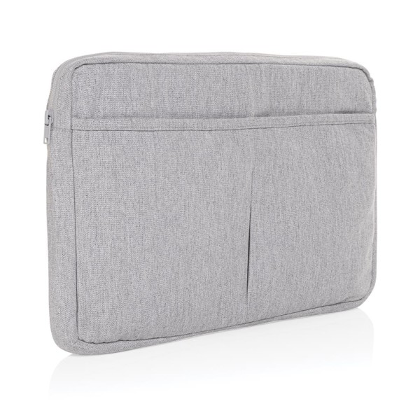 Laluka AWARE™ 15,6" Laptoptasche aus recycelter Baumwolle, anthrazit