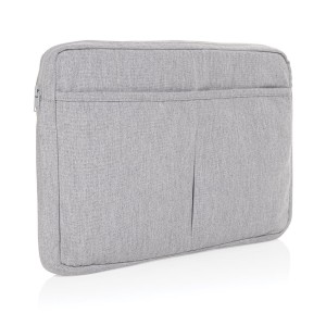 Laluka AWARE™ 15,6" Laptoptasche aus recycelter Baumwolle, anthrazit - Reklamnepredmety