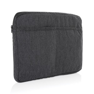 Laluka AWARE™ 15,6" Laptoptasche aus recycelter Baumwolle, anthrazit - Reklamnepredmety