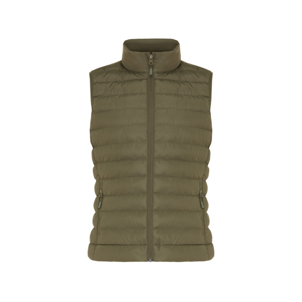 Iqoniq Meru Damen Bodywarmer aus recyceltem Polyester, beige