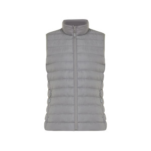 Iqoniq Meru Damen Bodywarmer aus recyceltem Polyester, beige - Reklamnepredmety