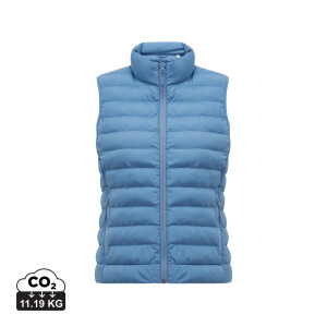 Iqoniq Meru Damen Bodywarmer aus recyceltem Polyester, beige - Reklamnepredmety