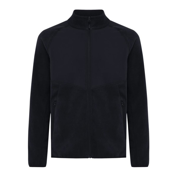 Iqoniq Talung Mikrofleece Jacke aus recyceltem Polyester, storm grey