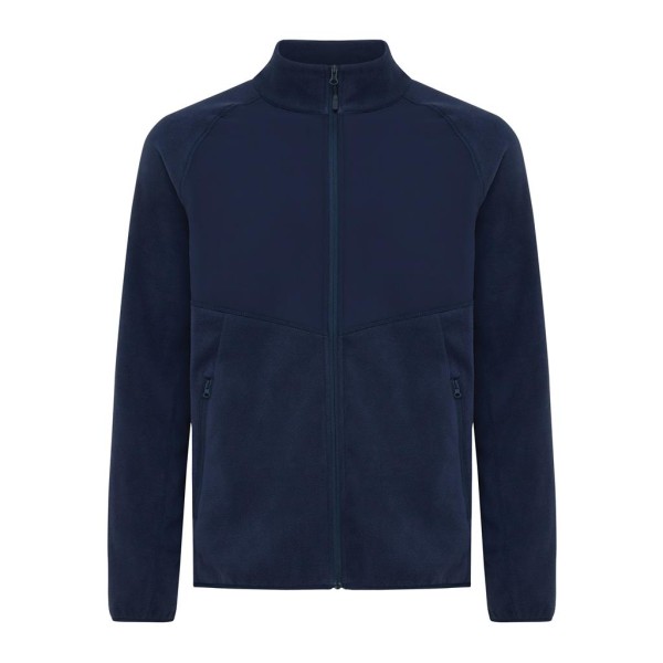 Iqoniq Talung Mikrofleece Jacke aus recyceltem Polyester, storm grey
