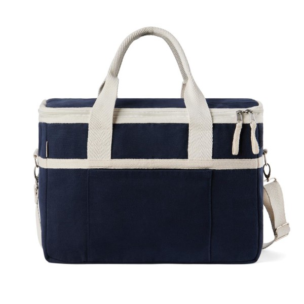 VINGA Volonne AWARE™ Kühlkorb aus recyceltem Canvas, navy blau