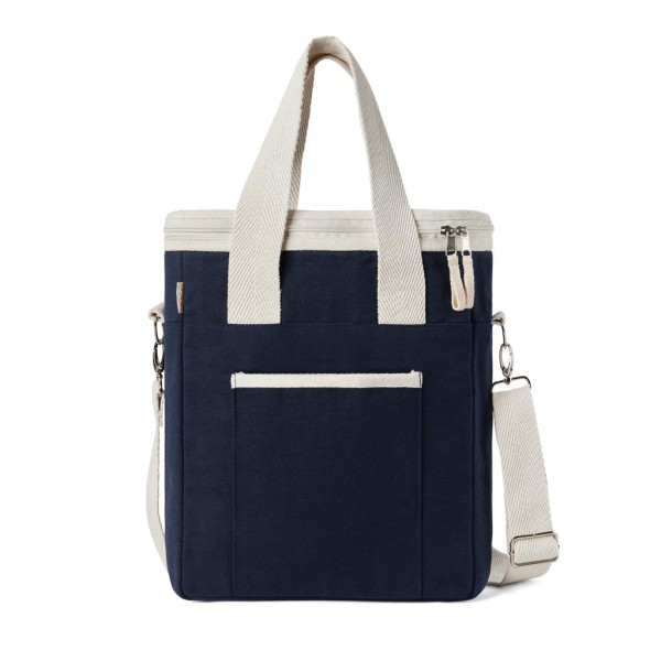VINGA Volonne AWARE™ Kühltasche aus recyceltem Canvas, navy blau