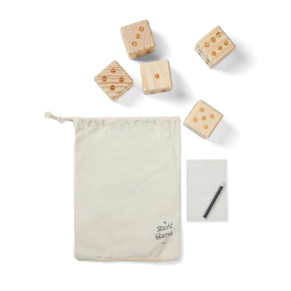 VINGA Outdoor Yacht Spiel, braun