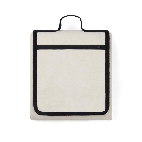 VINGA Volonne AWARE™ Picknickdecke aus recyceltem Canvas, navy blau