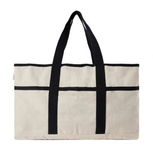 VINGA Volonne AWARE™ Strandtasche aus recyceltem Canvas, navy blau - Reklamnepredmety