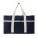 VINGA Volonne AWARE™ Strandtasche aus recyceltem Canvas, navy blau - v762035__b_1 - variant XD V762035