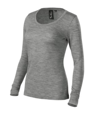 Damen-T-Shirt Merino Rise LS - Reklamnepredmety