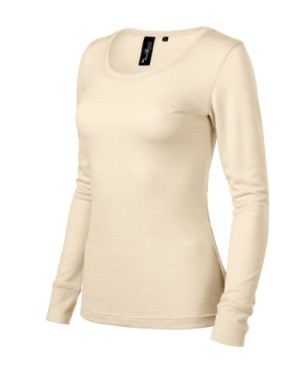 Damen-T-Shirt Merino Rise LS - Reklamnepredmety
