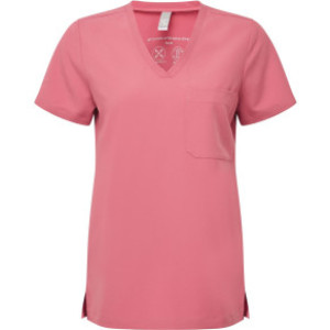 Damen V-Ausschnitt Stretch Kasack - Reklamnepredmety