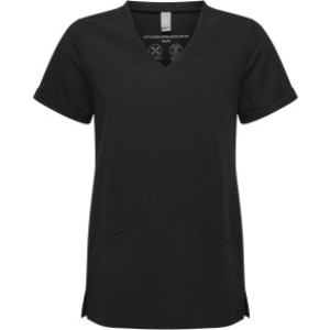 Damen V-Ausschnitt Stretch Kasack - Reklamnepredmety