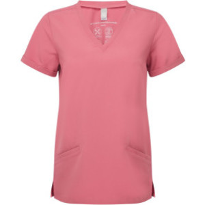 Damen V-Ausschnitt Stretch Kasack - Reklamnepredmety