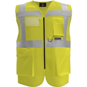 Hi-Vis Multifunktionsweste - Reklamnepredmety