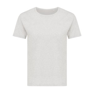 Iqoniq Yala Damen T-Shirt aus recycelter Baumwolle, ungefärbte helles Grau - Reklamnepredmety