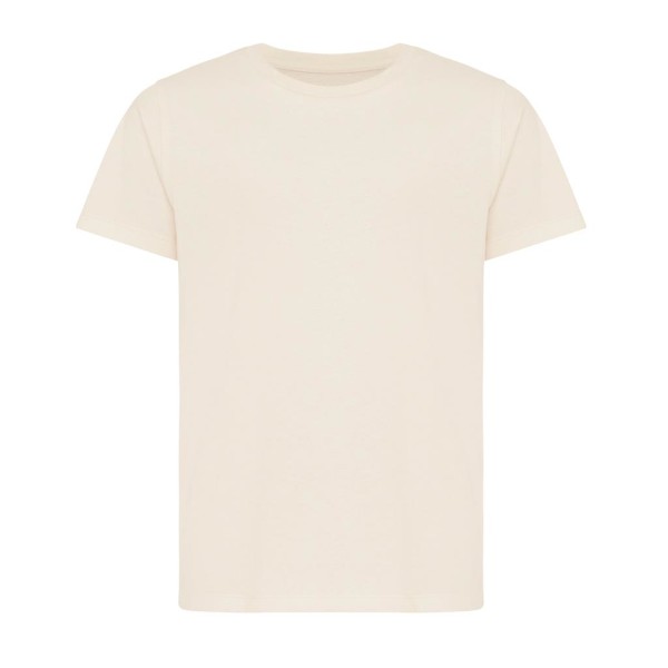 Iqoniq Koli Kids T-Shirt aus recycelter Baumwolle, ungefärbte helles Grau