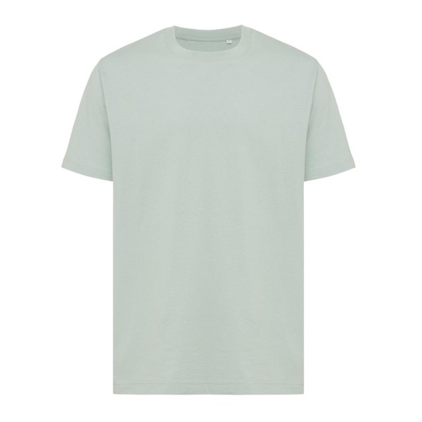 Iqoniq Kakadu relaxed T-Shirt aus recycelter Baumwolle, Iceberg green