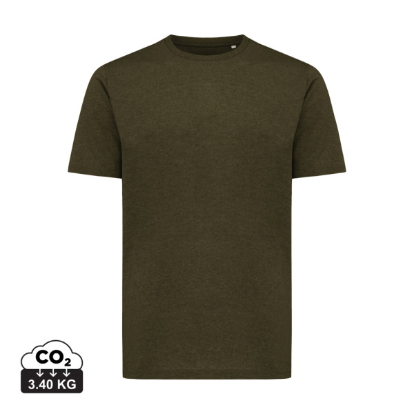 Iqoniq Sierra Lightweight T-Shirt aus recycelter Baumwolle, ungefärbte helles Grün