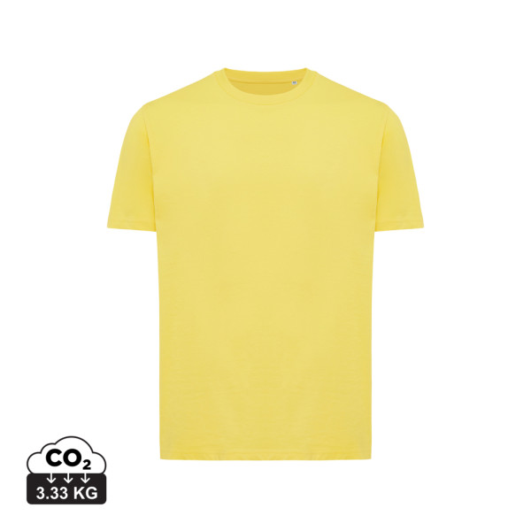 Iqoniq Sierra Lightweight T-Shirt aus recycelter Baumwolle, ungefärbte helles Grün