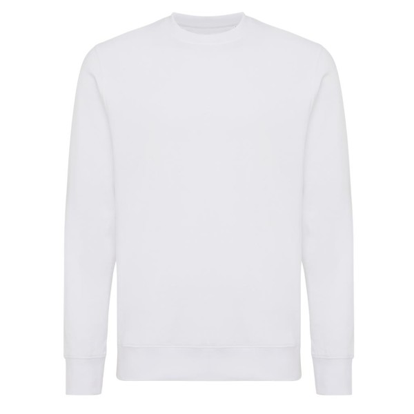 Iqoniq Etosha Lightweight Sweater aus recycelter Baumwolle, ungefärbte helles Anthrazit