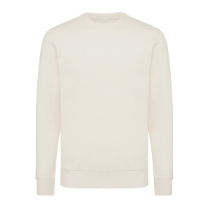 Iqoniq Etosha Lightweight Sweater aus recycelter Baumwolle, ungefärbte helles Anthrazit - Reklamnepredmety