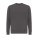 Iqoniq Etosha Lightweight Sweater aus recycelter Baumwolle, ungefärbte helles Anthrazit - t9303019l-1 - variant 
