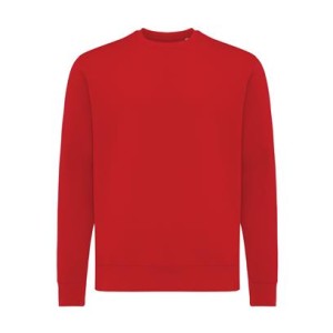 Iqoniq Etosha Lightweight Sweater aus recycelter Baumwolle, ungefärbte helles Anthrazit - Reklamnepredmety