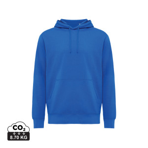 Iqoniq Rila Lightweight Hoodie aus recycelter Baumwolle, ungefärbte helles Grau - Reklamnepredmety