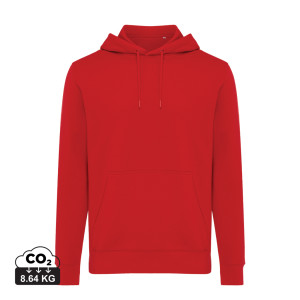 Iqoniq Rila Lightweight Hoodie aus recycelter Baumwolle, ungefärbte helles Grau - Reklamnepredmety