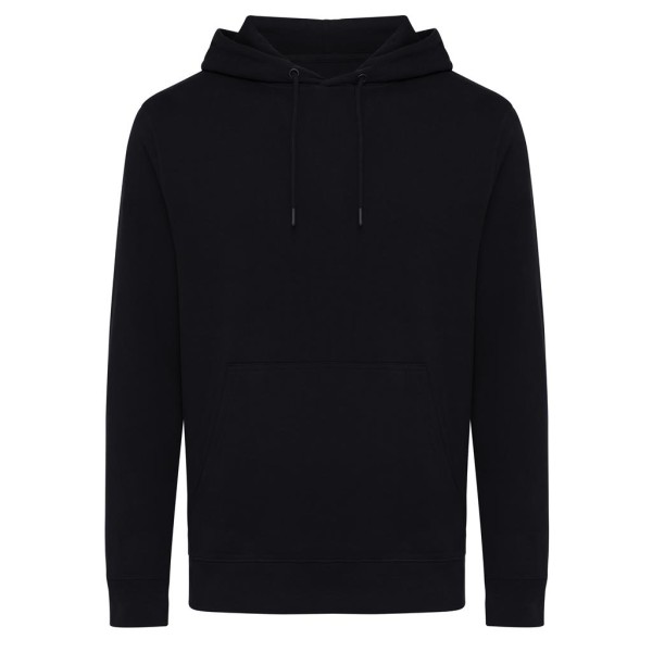 Iqoniq Rila Lightweight Hoodie aus recycelter Baumwolle, ungefärbte helles Grau