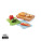 Cutting board with 4pcs hygienic boards - P261.219__S_0__89c997426f5e43d5afc288dcd969348c - variant XD P261.219