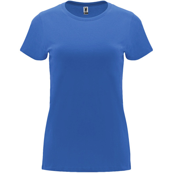 Capri-Damen-Kurzarm-T-Shirt