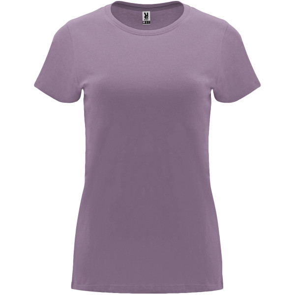 Capri-Damen-Kurzarm-T-Shirt