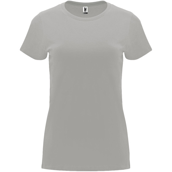 Capri-Damen-Kurzarm-T-Shirt
