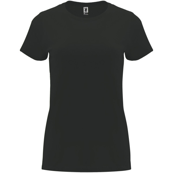 Capri-Damen-Kurzarm-T-Shirt
