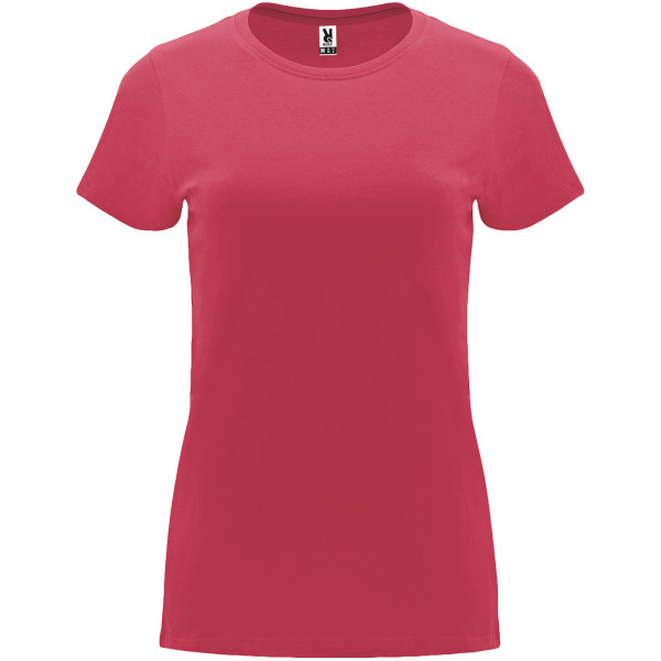 Capri-Damen-Kurzarm-T-Shirt