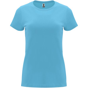 Capri-Damen-Kurzarm-T-Shirt - Reklamnepredmety