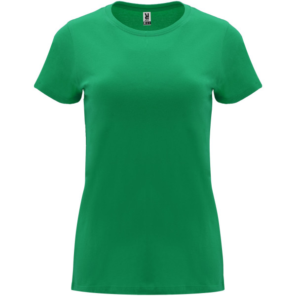 Capri-Damen-Kurzarm-T-Shirt