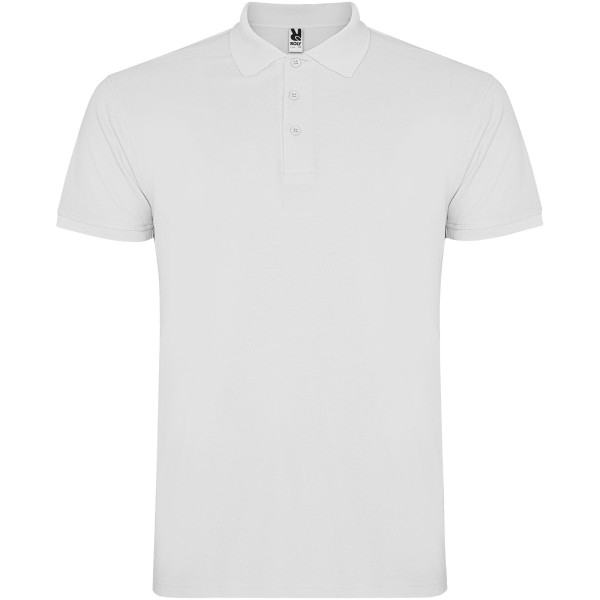 Star-Kinderpoloshirt mit kurzen Ärmeln