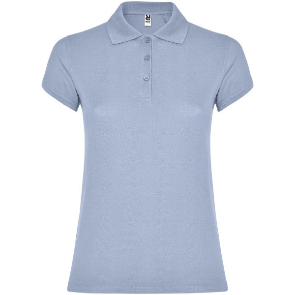Star Kurzarm-Poloshirt für Damen