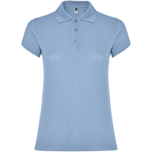 Star Kurzarm-Poloshirt für Damen