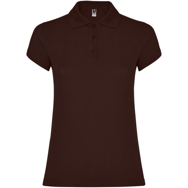 Star Kurzarm-Poloshirt für Damen